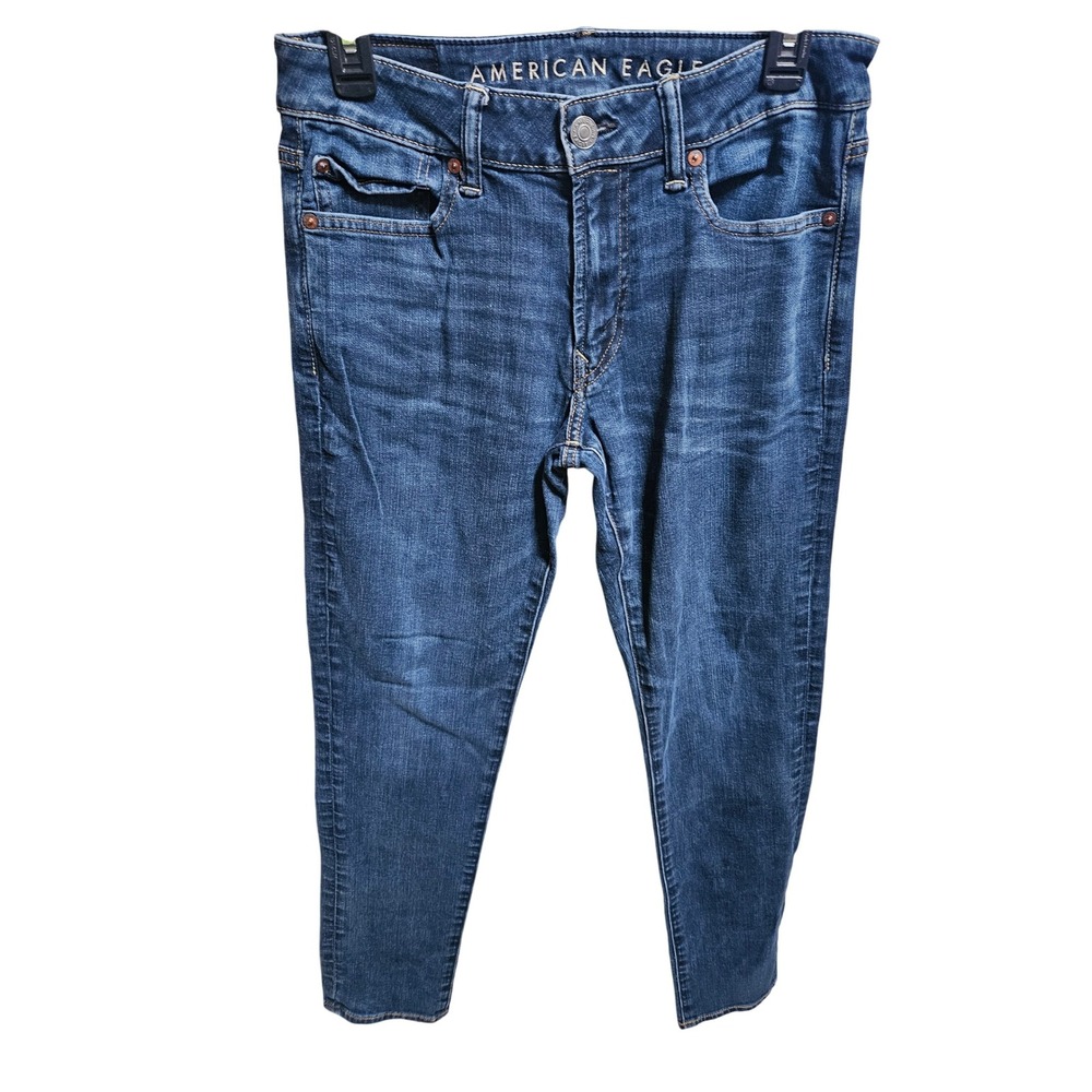 American Eagle Outfitters Mens Slim‎ Fit Jeans Size 30x34 Blue Denim
